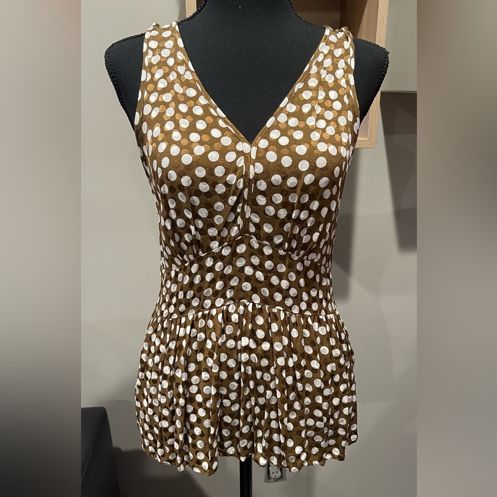 JCrew Polka Dot‎ Blouse